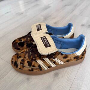 Adidas x Wales Bonner Samba Pony Leopard Print Women's